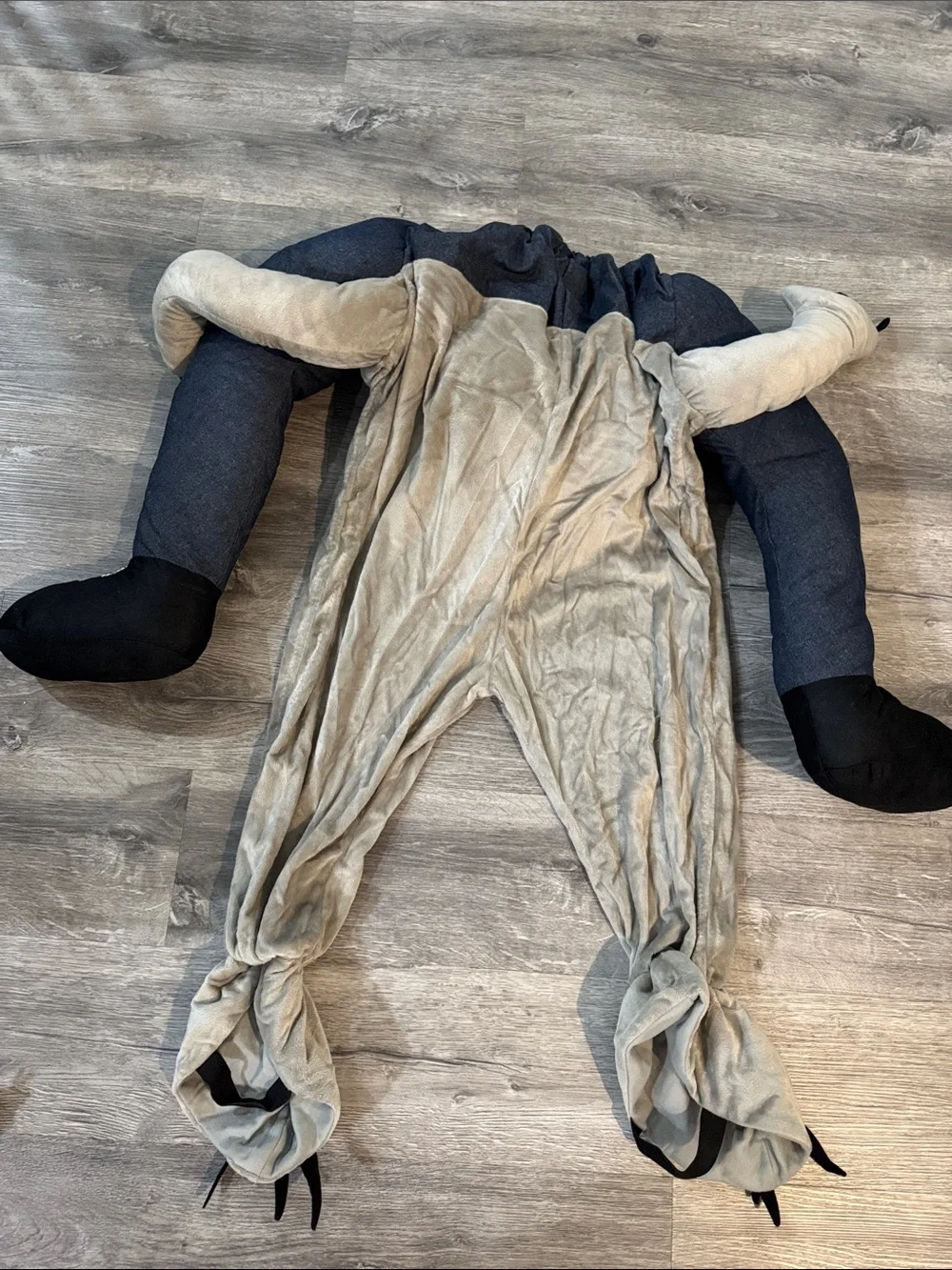 Ride On Sloth Halloween Costume Adult Size Soft Cozy Funny Party